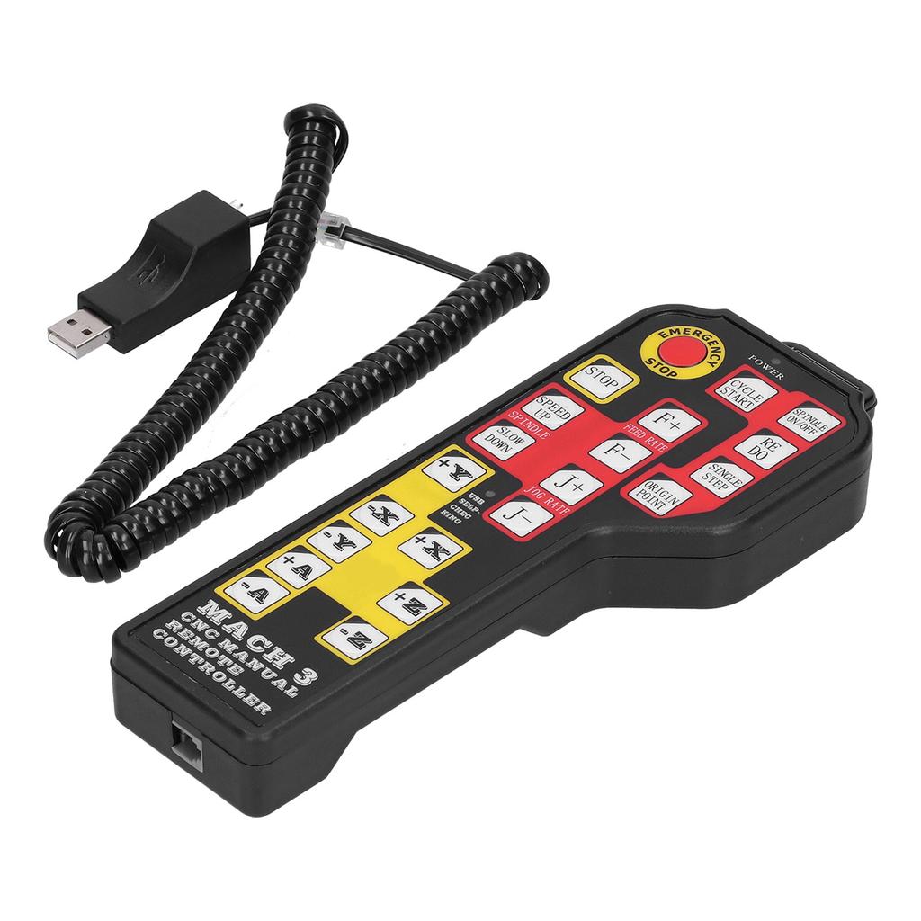 USB-маховик с 4 осями, электронный ручной тормоз, пульт дистанционного управления для ЧПУ Mach 3