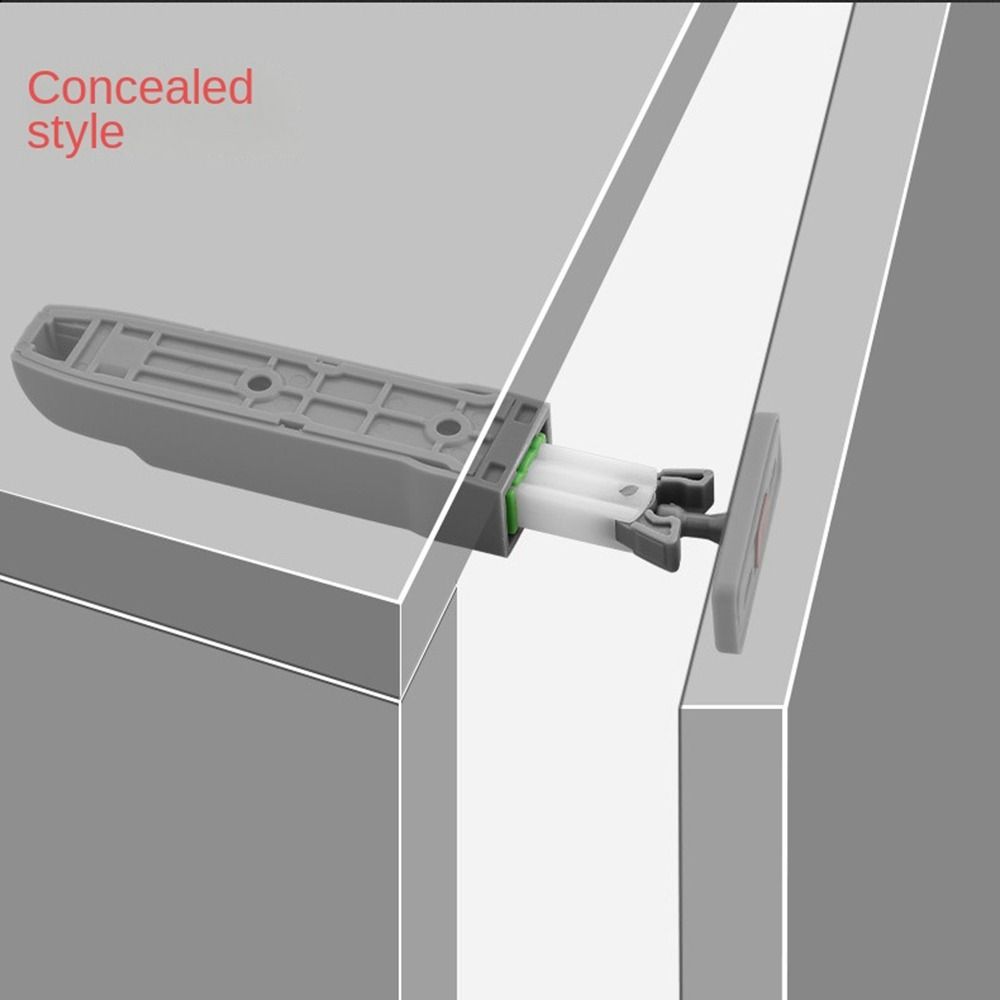 Damper Buffer Cabinet Catches Invisible Wardrobe Stopper New Door Lock Buckle  Wardrobe