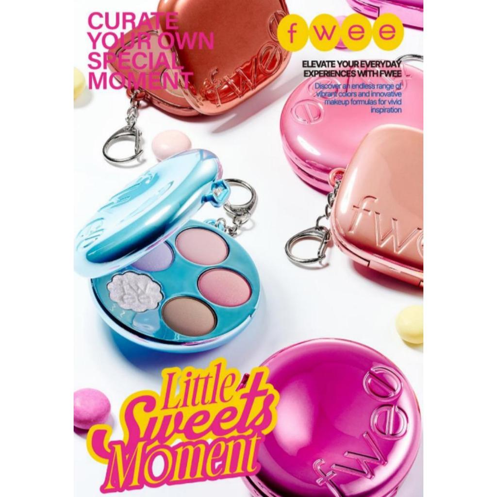 [fwee] Pocket Eye Palette 6.6g (5 Colors)