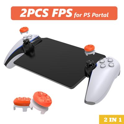 2 шт. FPS Performance Thumbsticks для Playstation Portal, PS Portal PS5 Accessories Аналоговый джойстик, высокие захваты для джойстика