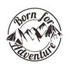 Mountain Born for Adventure Автомобиль Караван Кемпер Грузовик Наклейки Украшение
