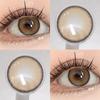 AMARA 2 шт. цветные зрачки для глаз голубые зрачки зеленые высококачественные цветные контактные линзы коричневые натуральные линзы серые линзы для глаз