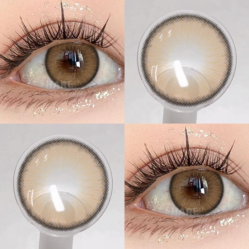 AMARA 2 шт. цветные зрачки для глаз голубые зрачки зеленые высококачественные цветные контактные линзы коричневые натуральные линзы серые линзы для глаз