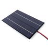 8W 18V Solar Cell Waterproof Mini Small Solar Panel Module with Clip Solar Battery Charger for Lamp Fan Pump for Outdoor Camping