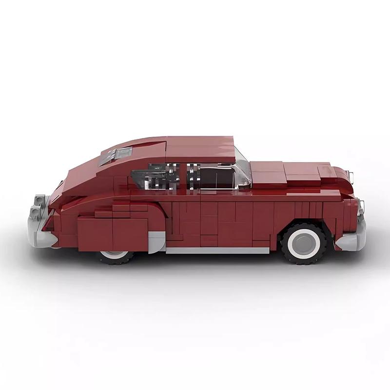 Bricklink MOC Технический Автомобиль 1949 Oldsmobiles Futuramic 76 Городские Скоростные Транспортные Средства Наборы Строительные Блоки Игрушки Рождественский Подарок