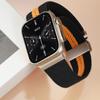 Ремешок для Apple Watch Ultra 2 1 Series 10 9 8 7 6 5 4 SE Parachute Buckle Эластичный нейлоновый волнистый плетеный ремешок для iWatch