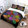 "Colorful Mandala Three-Piece Set" Soft Comfortable Duvet Cover Bedding Set Included 1*Duvet Cover & 2*Pillowcases, gift