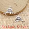 Vintage Shark Shaped Charms Alloy Charms For Bracelet Necklace Jewelry Making Supplies