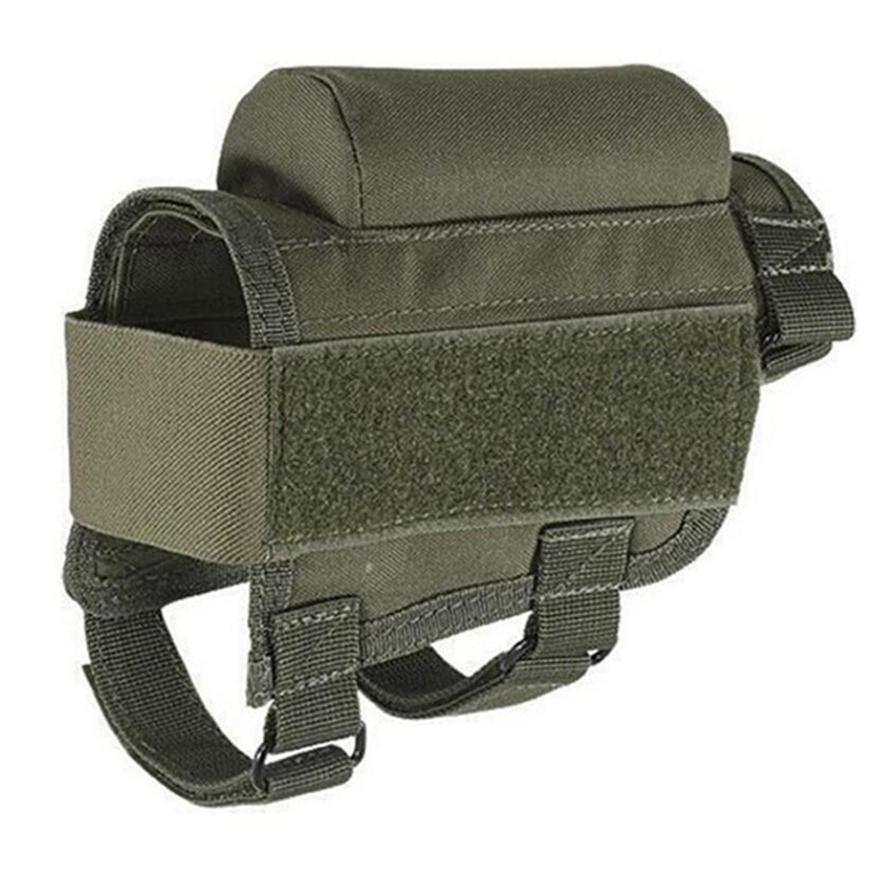 Outdoor Tactical Gun Stock Cheek Rest Support Accessory Strap