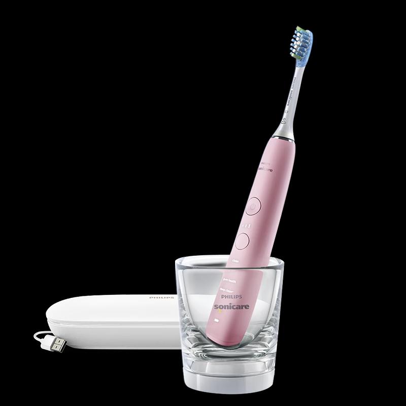 Philips Электрическая звуковая зубная щетка DiamondClean 9 Series Pro, вилка CN (адаптер в комплекте)