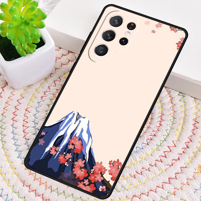 Силиконовый чехол для телефона с изображением горы Фудзи для Samsung Galaxy note 10 pro S26 S25 S24 S23 S22 S21 Plus S25Ultra Чехол
