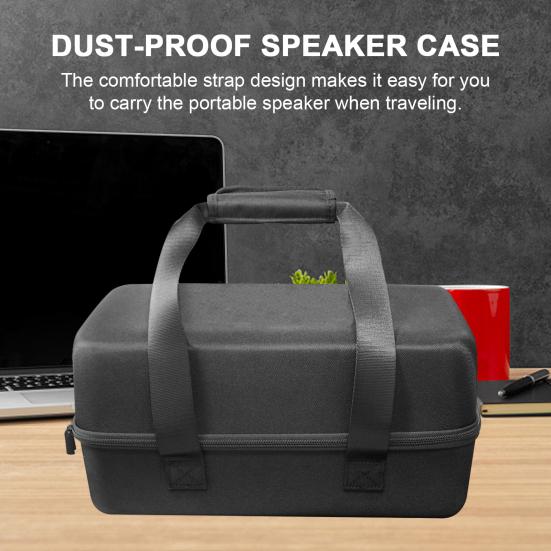 Жесткий чехол для динамика, защитный ящик для хранения с ручкой, водонепроницаемый пылезащитный чехол для переноски динамика JBL Authentics 300