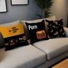 Porn hub Наволочка с рисунком мультфильма Подушка-подушка Чехол для подушки в спальню Дом Диван Стул Сиденье Декор чехол для подушки
