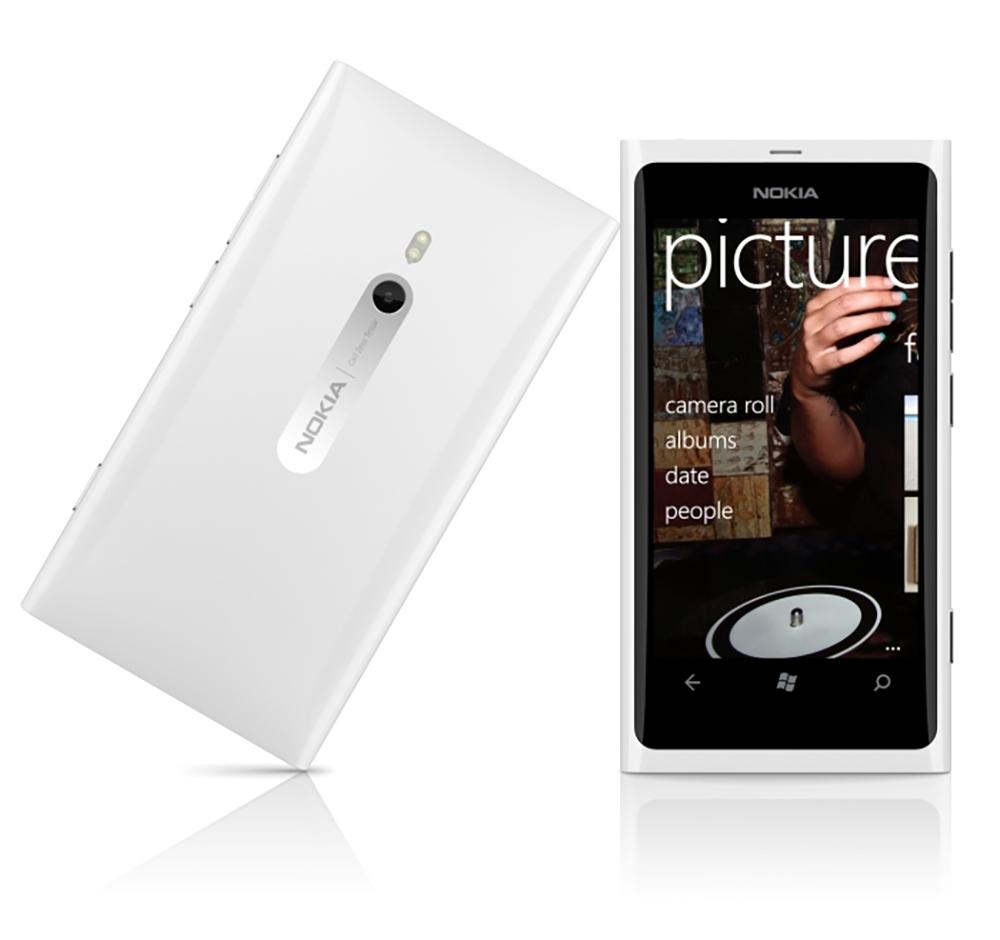 Восстановленный мобильный телефон Nokia Lumia 800 3G WIFI GPS 8MP камера с 1 SIM