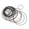 1Pack 0.5/0.6/0.7/0.8Mm Watch O-Ring Waterproof Rubber Watch Back Cover Gaskets