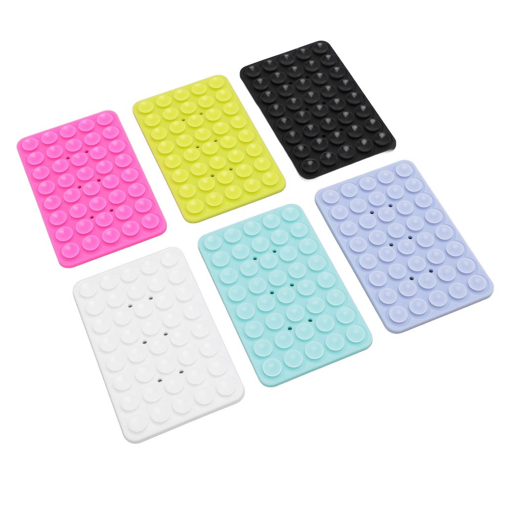 6 шт. присоска для телефона чехол крепление многофункциональная двухсторонняя силиконовая присоска подставка для телефона не