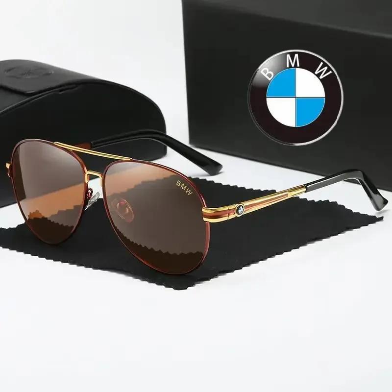 BAGI7 Автомобильная наклейка Логотип BMW Модный Стиль Поляризационные Солнцезащитные Очки для Мужчин Защита Очки для Вождения Спортивные Очки-Маска Ретро Авиаторы Солнечные Очки