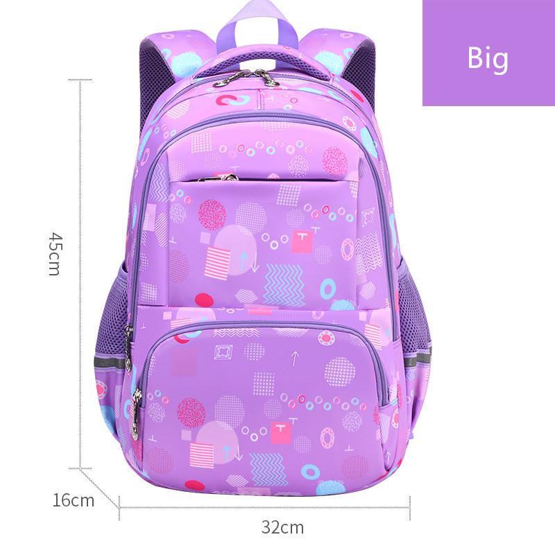 6-12 лет детский рюкзак милый легкий детский рюкзак для начальной и средней школы для девочек детский школьный рюкзак водонепроницаемый