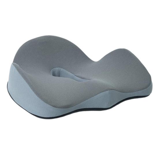 Эргономичная подушка для ягодиц, подушка для сиденья при геморрое, U-образная, для уменьшения давления на копчик, поддержка из пеноматериала с эффектом памяти