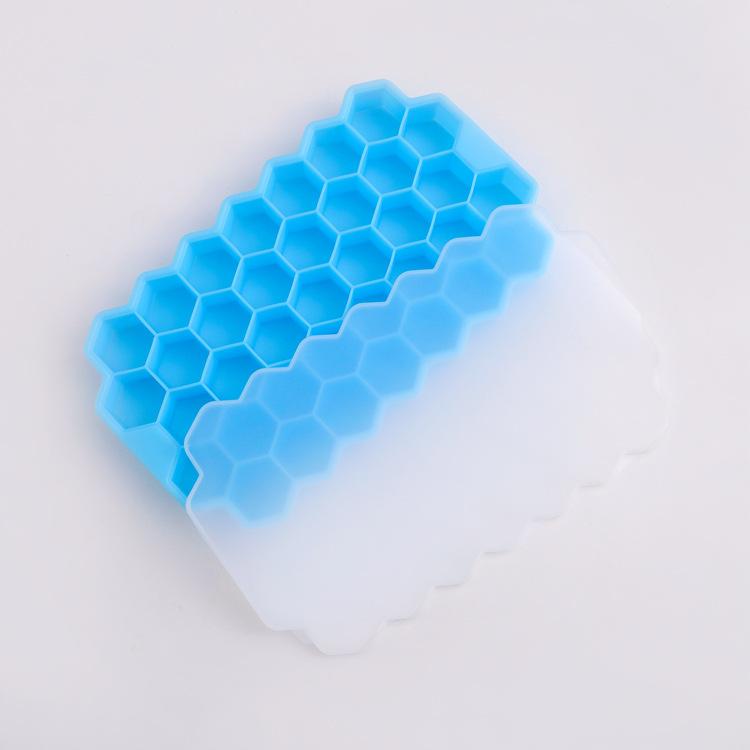 Food Level Silicone Ice Cube Maker 160 Square Tray Ice Cream Mold Summer Drink Wine Milk Tea Ice Cube Mold Kitchen Supplies