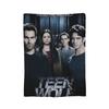 Dylan O'Brien Teen Wolf  Blankets  Flannel Vintage Breathable Throw Blankets for Home Autumn/Winter,