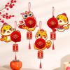 4 шт. Китайское новогоднее украшение 2025 год Змеи подвесной кулон