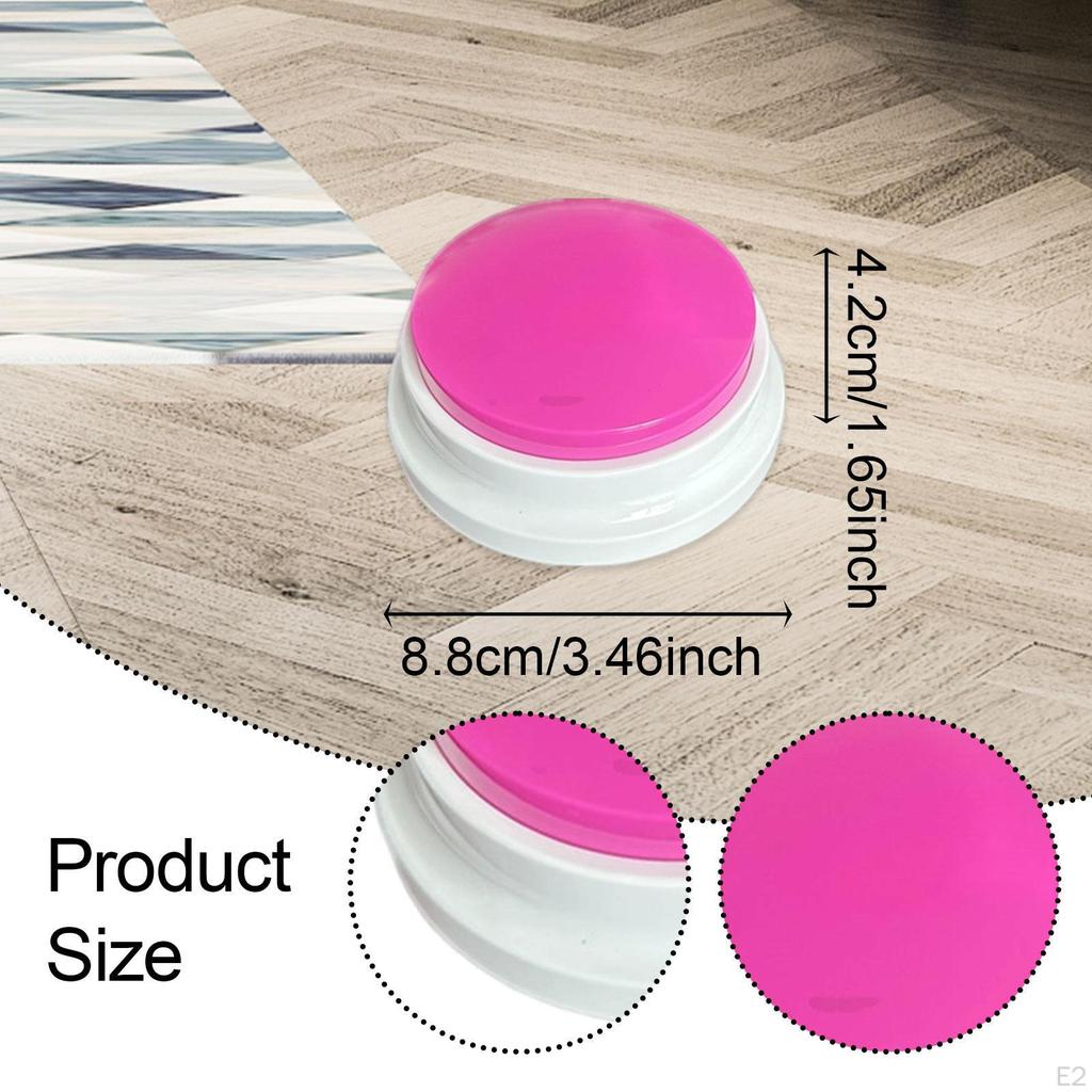 Записываемая говорящая кнопка для кошки собаки детская развивающая игрушка 30S ответ зуммер