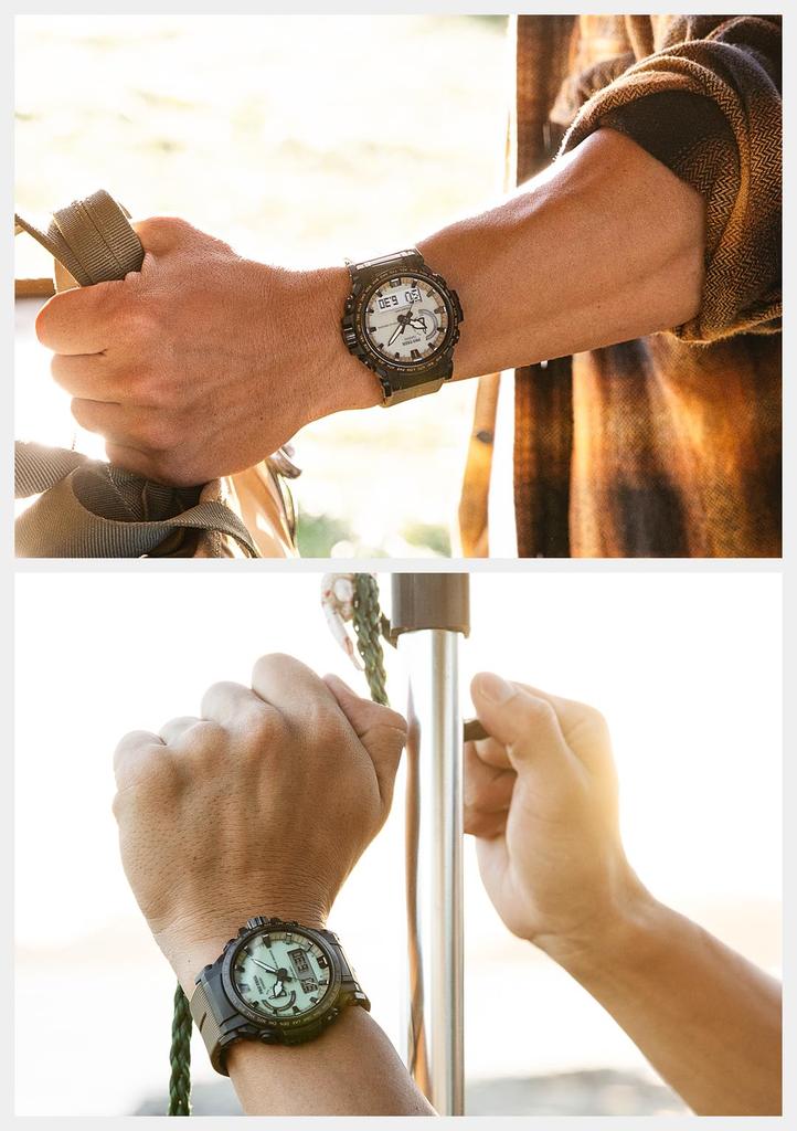 Часы Protrek Climber Line Solar Biomass Plastic Dark Coyote Color [Casio] [] Радиоуправляемые PRW-61LD-5JF Мужские