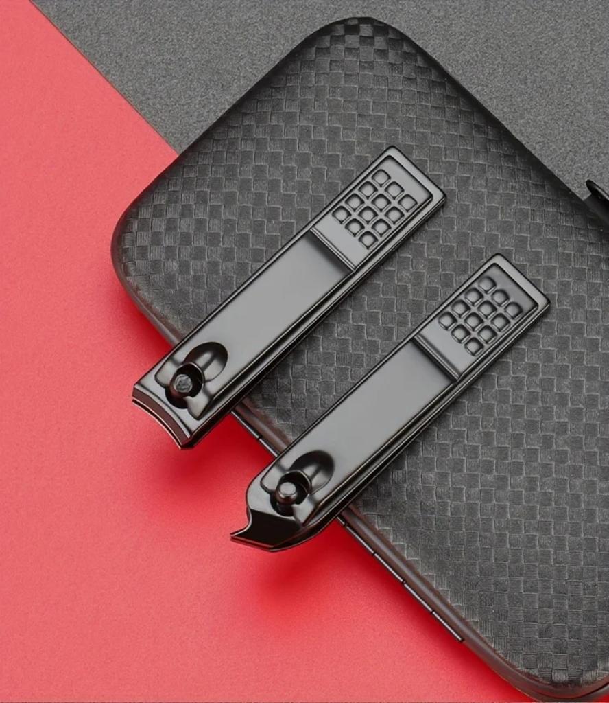 Полный набор для маникюра и педикюра для мужчин - Включает кусачки для ногтей, триммеры и прямую бритву - Идеальный подарок на все случаи жизни