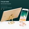 Nordic Minimalist Metal Phone Stand - Luxurious Gold Electroplated Desktop Base