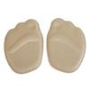 Sponge 4D Forefoot Front Pad Half Insoles Anti Slip Cushion Beige