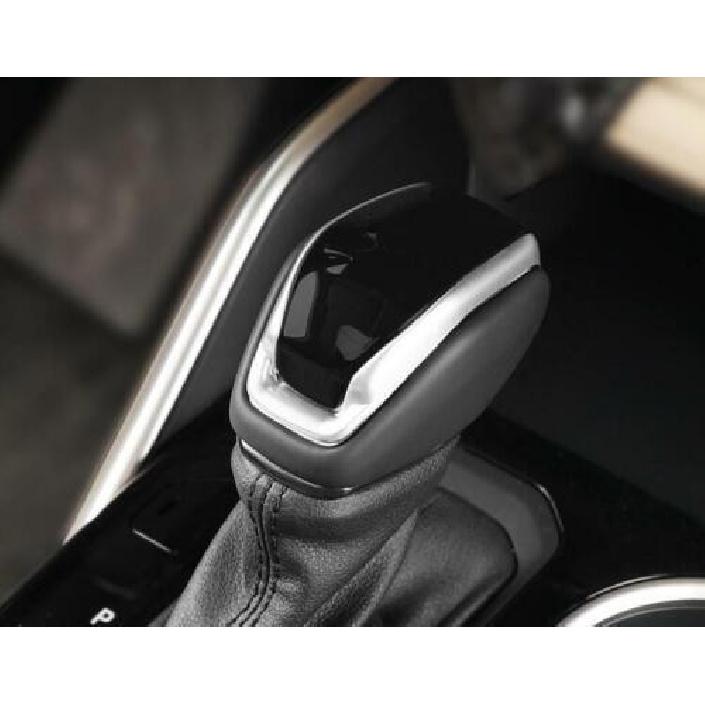 For Toyota Highlander - Black&Silver Interior Gear Shift Knob Cover Trim