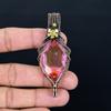 Pink Kunzite Pendant Gemstone Jewelry, 999 Copper Wire Wrapped Pendant, Handmade Jewelry Birthstone Pendant, Gift For Him