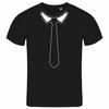 Мужская футболка Галстук S-XXL Костюм для вечеринки Смокинг Карнавал Веселье
