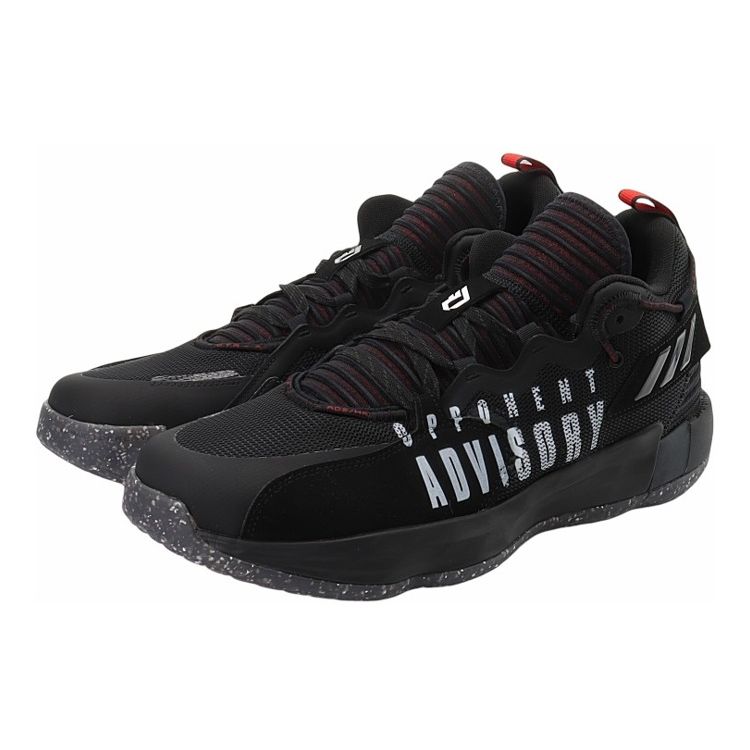 adidas Кроссовки унисекс Dame 7 EXTPLY GCA Opponment Advisory Black Core-Black Cloud-White GV9872