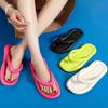 Flip Flops Summer Casual Thong Slippers Outdoor Beach Sandals EVA Flat Platform Comfy Shoes Women Couple Thick Soled