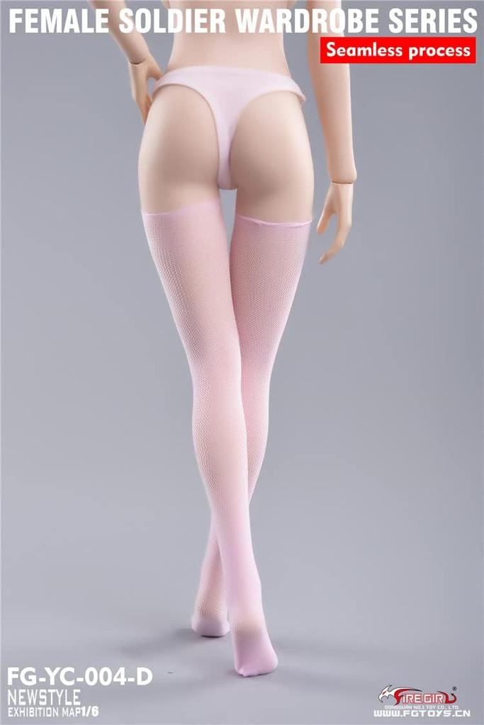 Масштабная фигурка девушки огня игрушки розовые чулки женский солдат гардероб бесшовные колготки не включены и [TOYBARJAPAN] 1/6 FG-YC-004D (Тело,