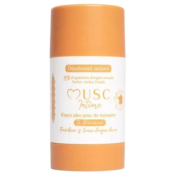 Musc Intime Натуральный Дезодорант Амбровый Цветочный 50 Граммов