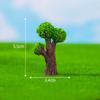 Micro-landscape Simulation of Green Trees Flowers Moss Horticultural Ecology Bottle-making, Scene Decorations Accessories, and Small Ornaments