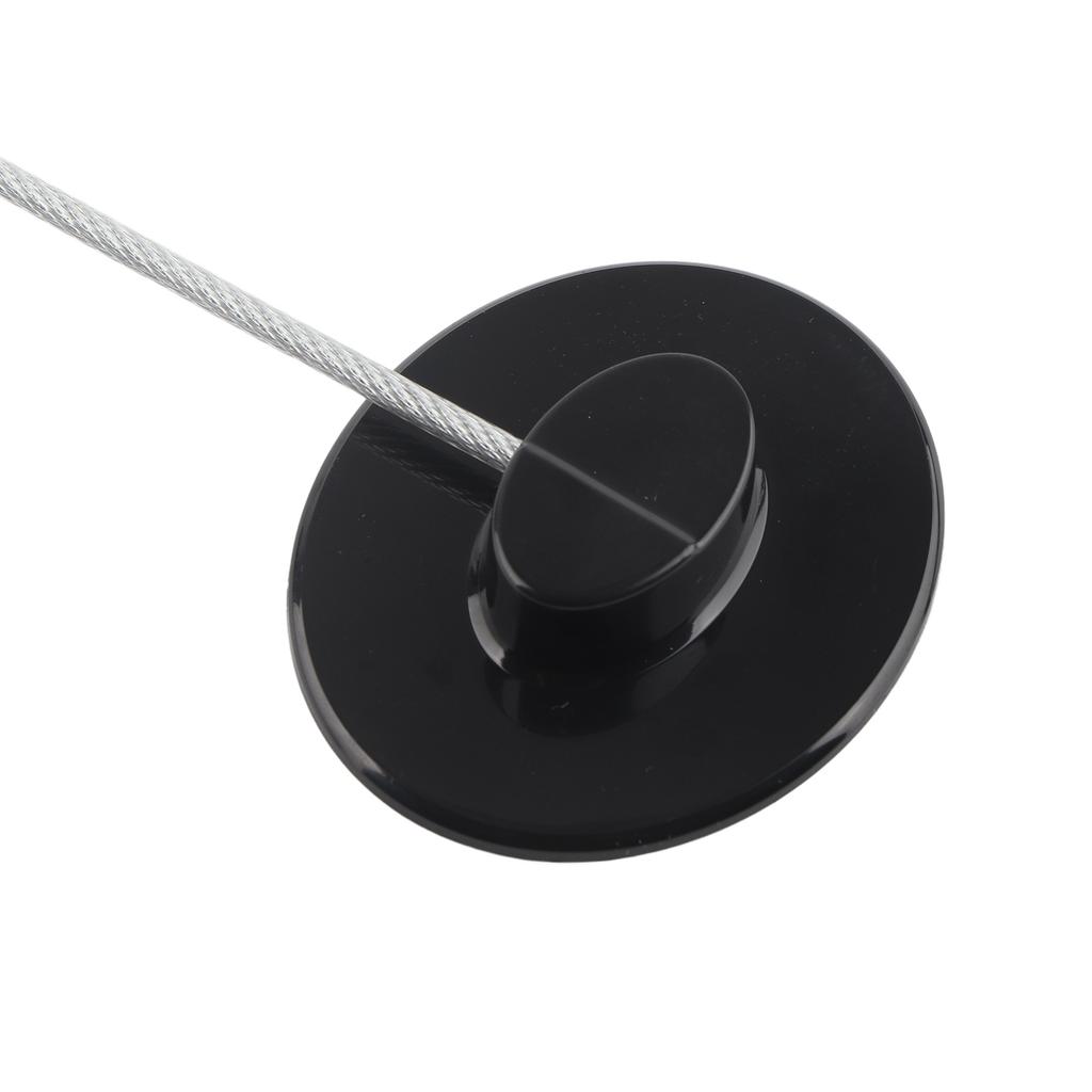 Замок для холодильника Комбинированный дизайн Прочный металл АБС Многофункциональный замок для морозильной камеры для шкафа Окна Двери FQ3 Черный