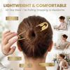Minimalist And Creative Silver Pin Clip Exaggerated Large Hair Clip With Multiple Hair Strands A Versatile Hair Accessory