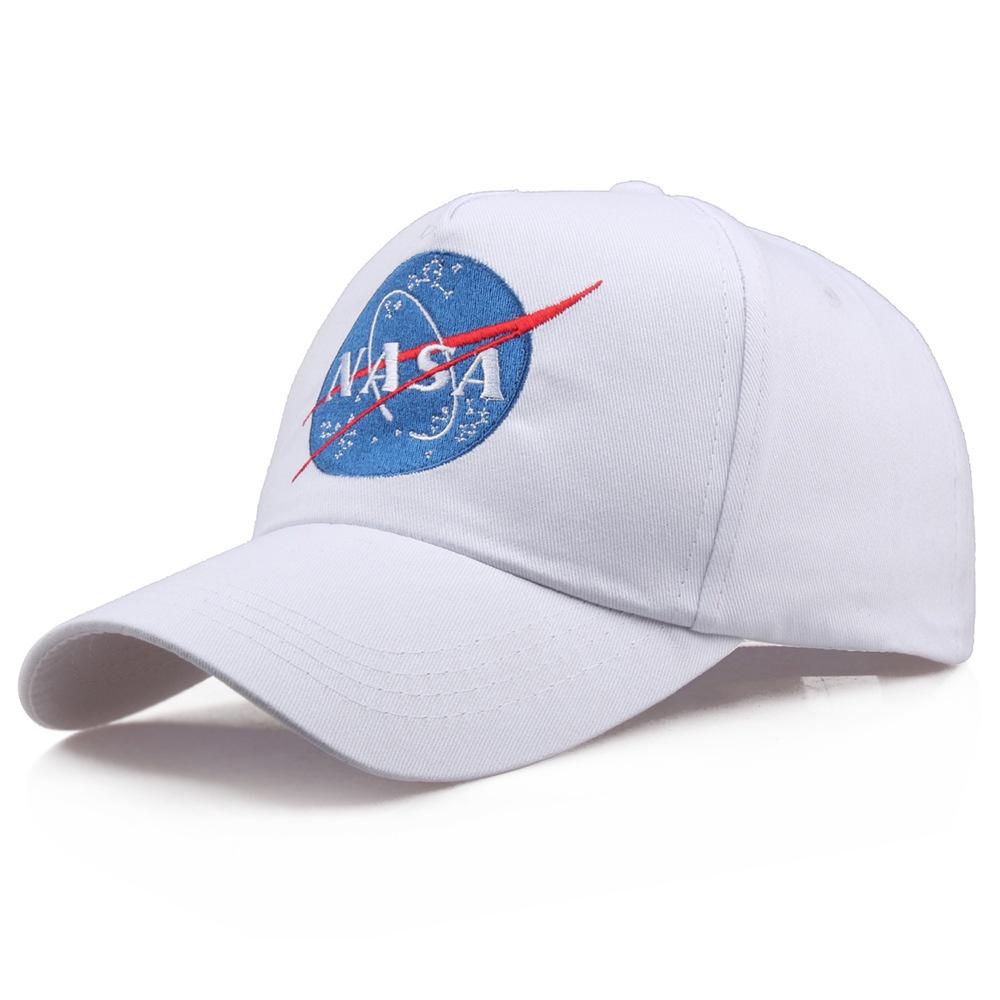 Premium Quality Cotton Nasa Letter Embroidered Baseball Cap Adjustable For Any Head Size