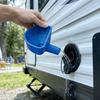 RV Fresh Water Tank Filling Funnel, 3D Printed Trailer Water Inlet Funnel with Wide Mouth, Compatible with Standard RV Water Port