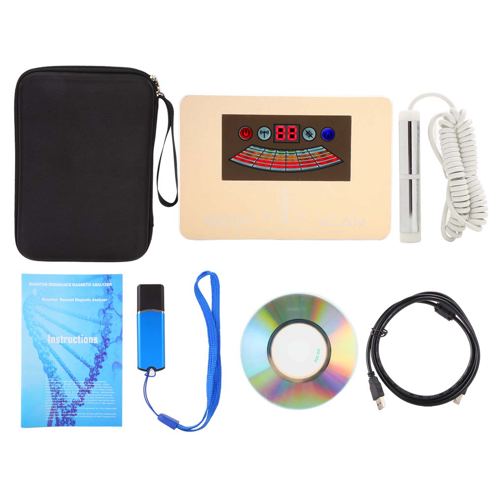 Портативный мини-анализатор магнитного резонанса для тела, детектор субздоровья, монитор здоровья тела