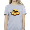 DC Comics Womens/Ladies Batman Pumpkins Cotton Boyfriend T-Shirt