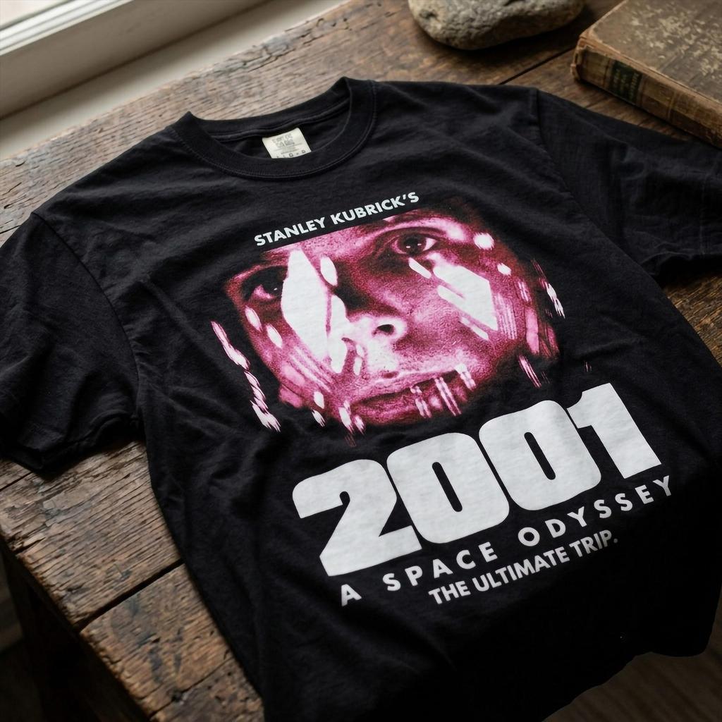 2001 A Space Odyssey Graphic T-Shirt | Movie Poster Tee