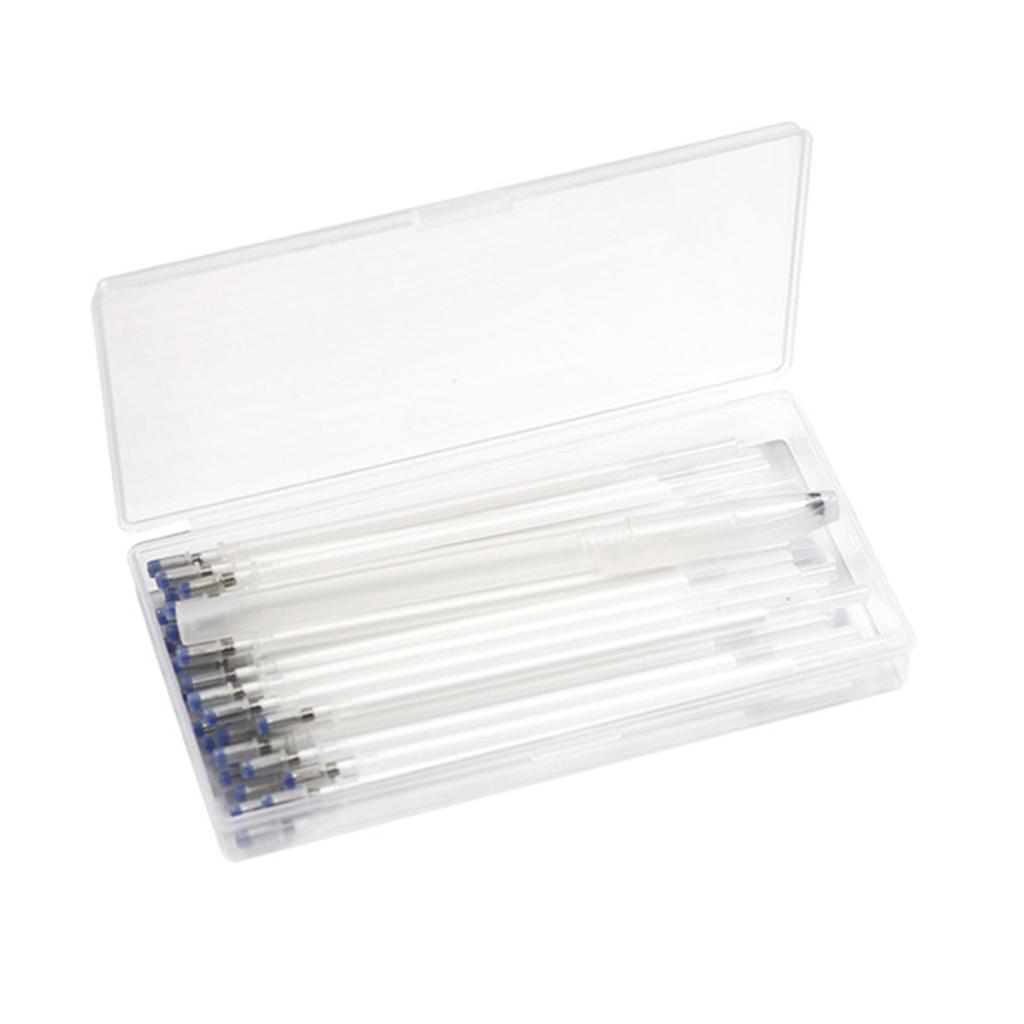 BL 40Pcs Fabric Marker Pen Refill High Temperature Disappearing DIY Tailoring Tool