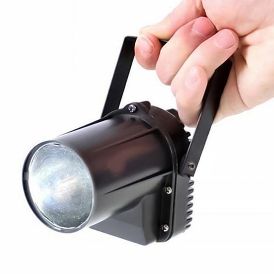 Мини-светодиодный сценический светильник Pinspot Beam Spotlight DJ Disco Party KTV Лампа для проектора