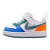 Nike Кроссовки Court Borough Low Recraft TD White Malachite Blue Crystal для малышей Mineral-Slate DV5458-140