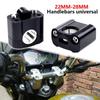 CNC Motorcycle Universal HandleBar Handle Fat Bar Risers Mount Clamp Adaptor 22mm 28mm For Pit Dirt Bike Racing Accessories ATV
